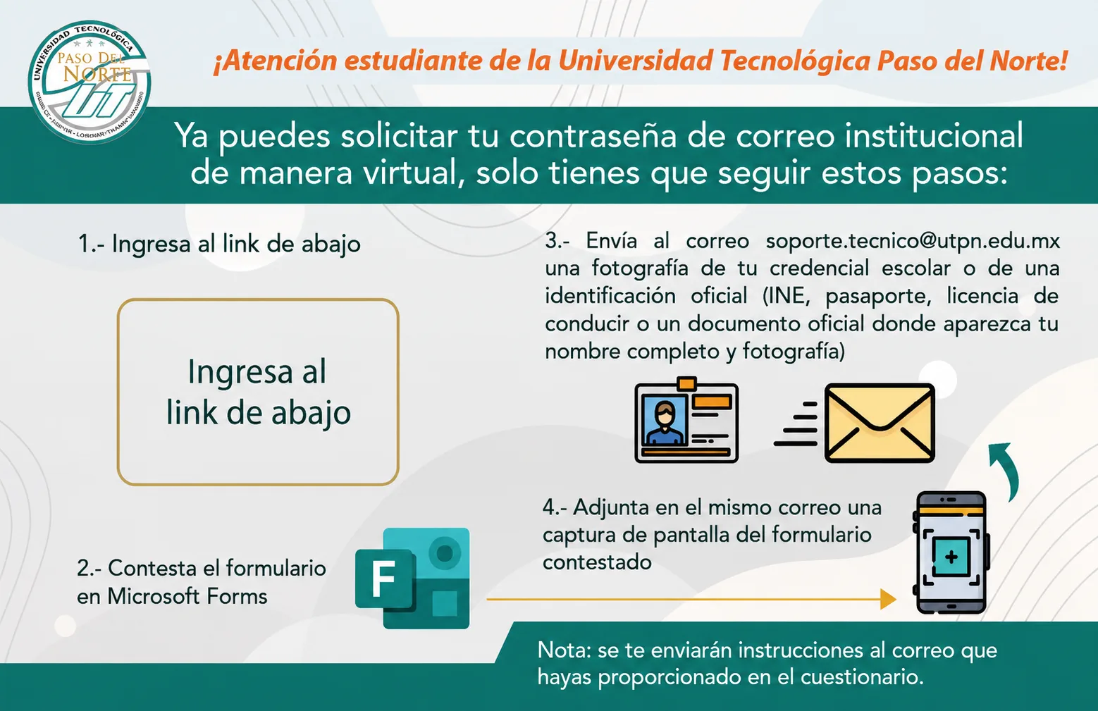 Proceso de recuperación de contraseña